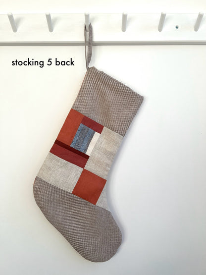 Patchwork Christmas Stocking