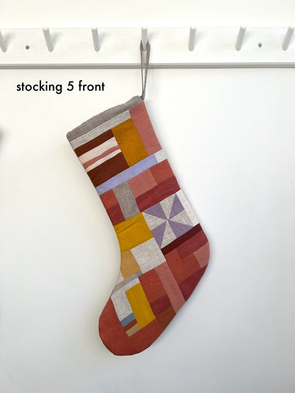 Patchwork Christmas Stocking