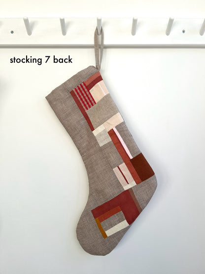 Patchwork Christmas Stocking