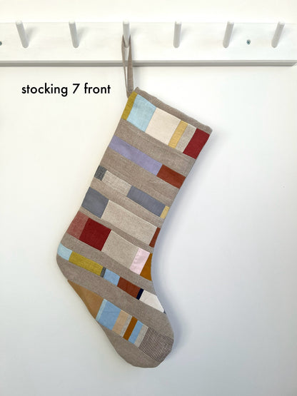 Patchwork Christmas Stocking